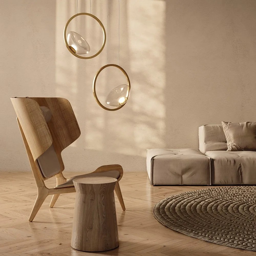 Pendul LED design modern Moon alama
