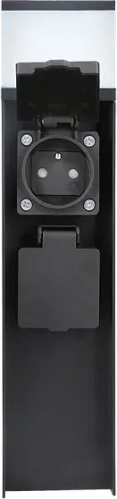 Solight PG13B - Lampă de exterior cu 2 prize 1xG9/11W/230V IP44