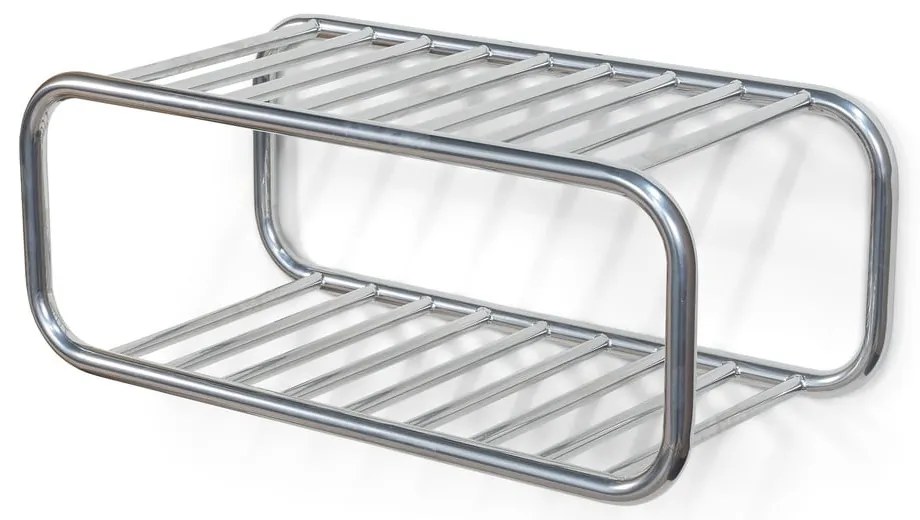 Pantofar argintiu suspendat din metal 72x28x35 cm Retro – Spinder Design