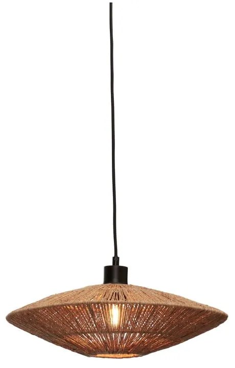 Lustră în culoare naturală cu abajur din iută ø 40 cm Iguazu – Good&amp;Mojo