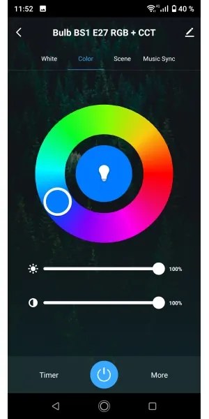 iGET 75020903 - Plafonieră LED RGBW dimabilă pentru baie LED/15W/230V IP54 albă Wi-Fi