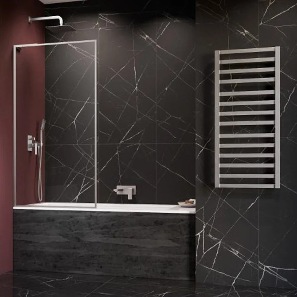 Paravan de cada Radaway Modo F SL PNJ II nichel periat-transparent 70x150 cm sticla 8 mm stanga