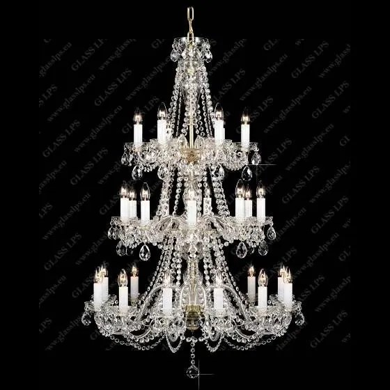 Lustra 27 brate cristal Bohemia L11 504/27/1