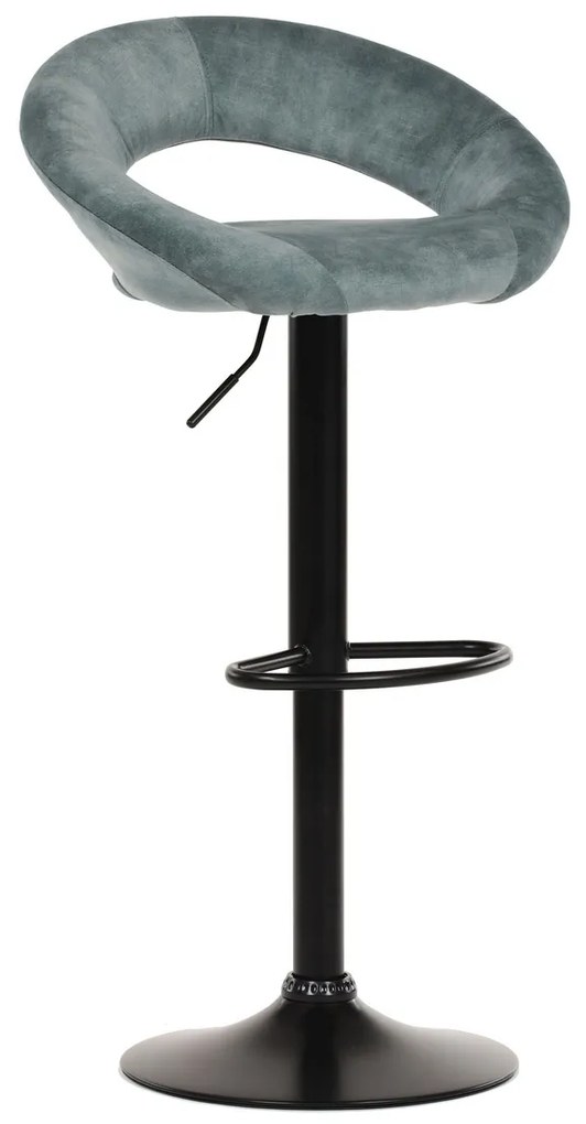 Set de scaune de bar AUB-822 BLUE4, 2 buc.