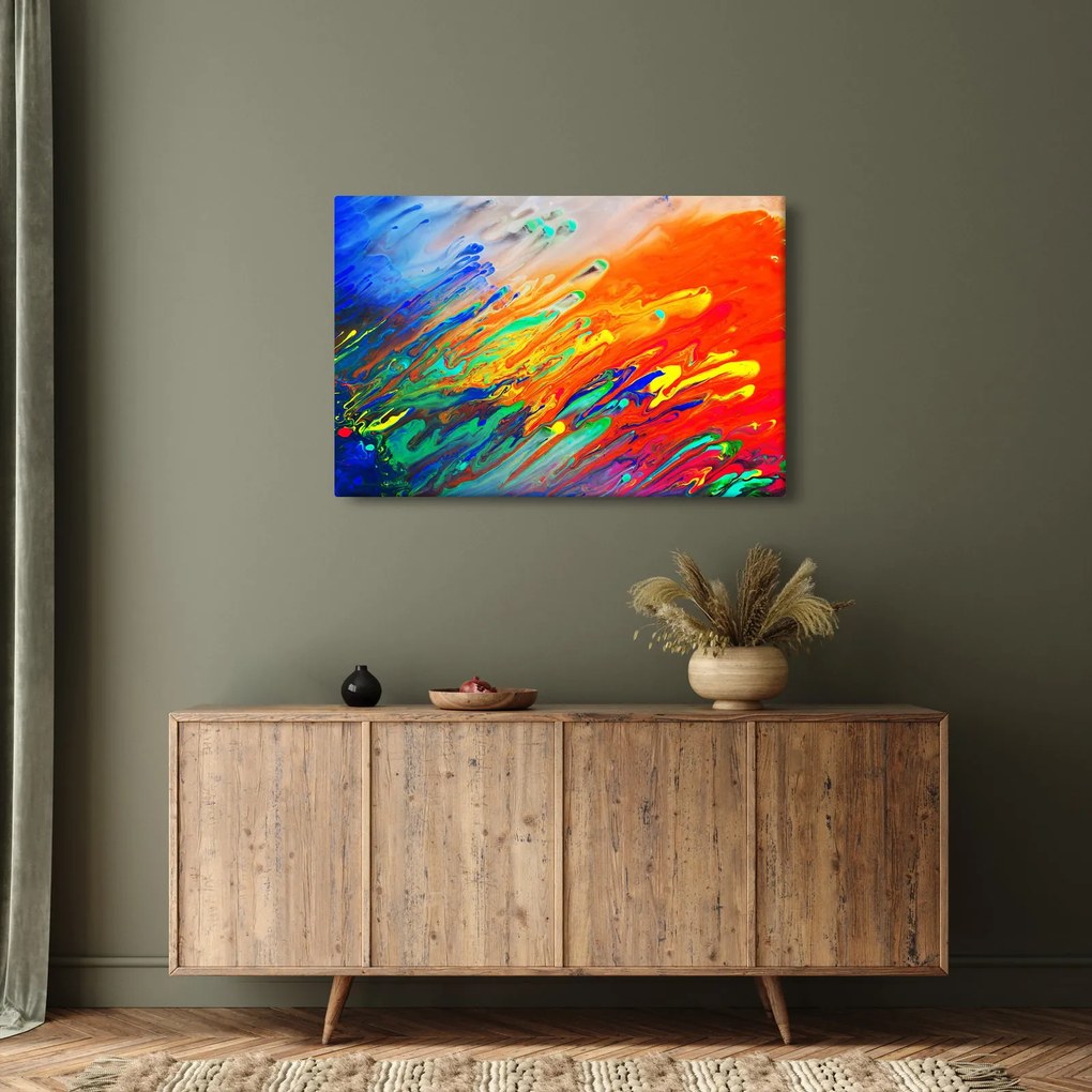 Tablou - Abstract colorat (90x60 cm)