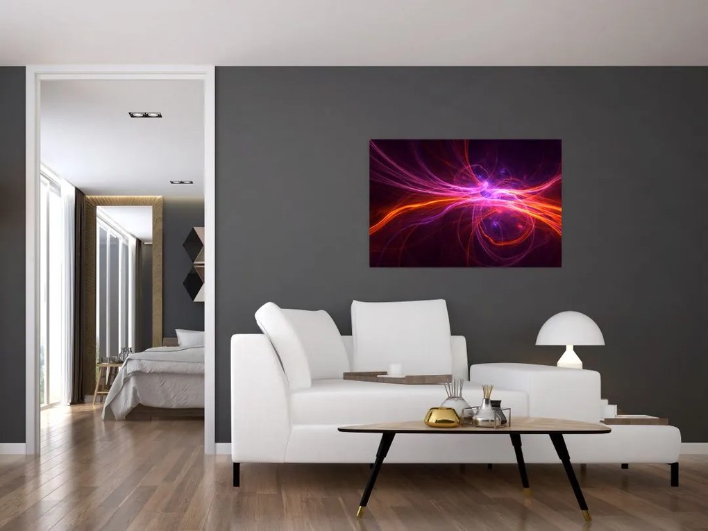 Tablou cu abstracțiune modernă (90x60 cm)