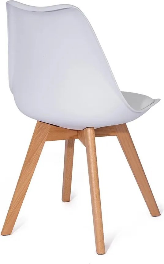 Set 4 scaune de dining AVENBERG SKANDI - Alb