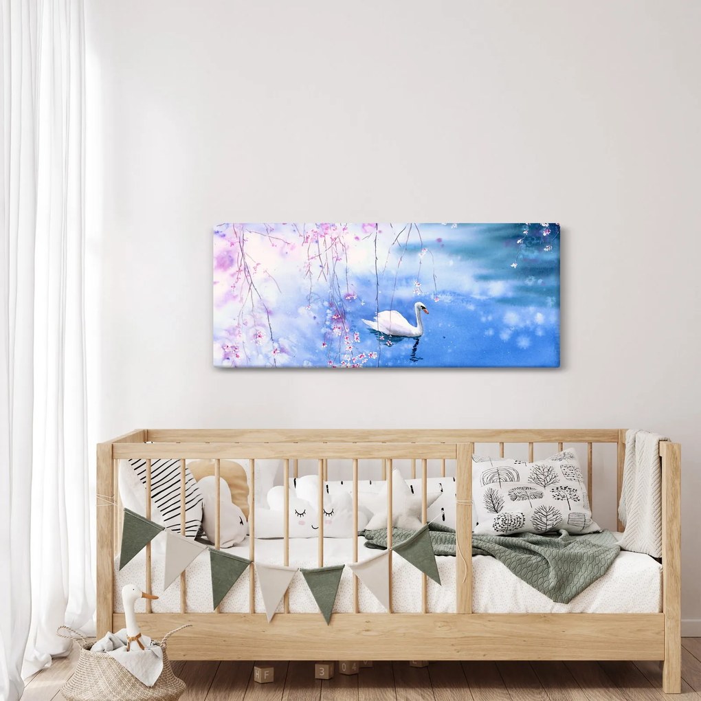 Tablou - Lacul magic (120x50 cm)