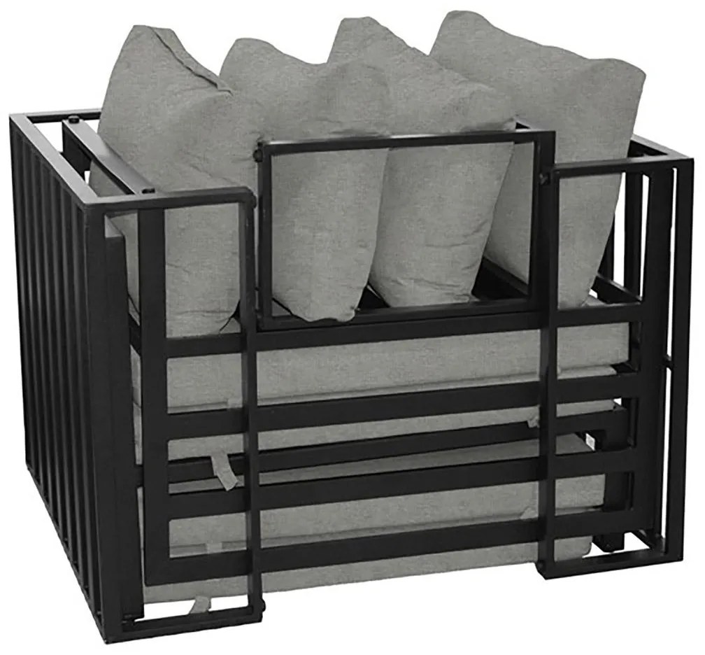 Set mobilier de grădină Adicionales (antracit + gri deschis) (pentru 4 persoane). 1121228