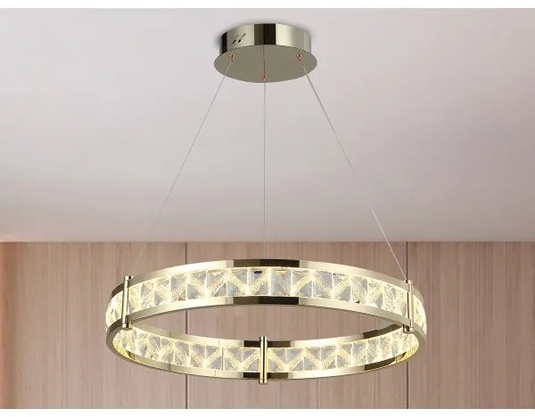 Lustră LED dimmabilă pe cablu ENRIQUE LED/55W/230V 3000-6000K + telecomandă