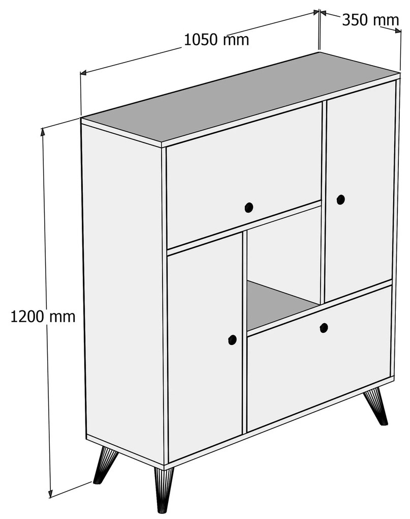 Cabinet Hercules 3104