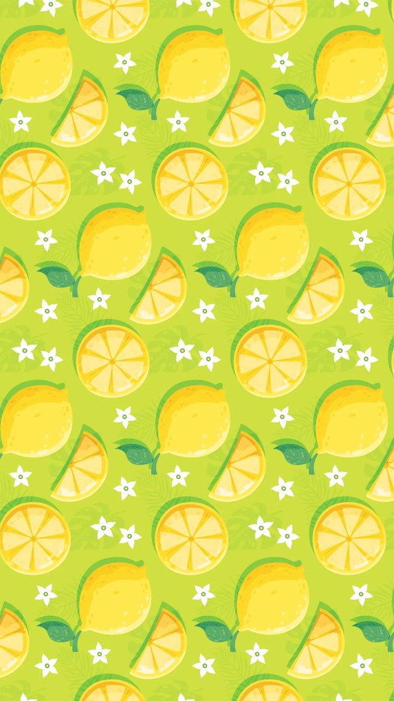 Prosop plaja LEMONS 100x180 cm verde, 100% microfibra