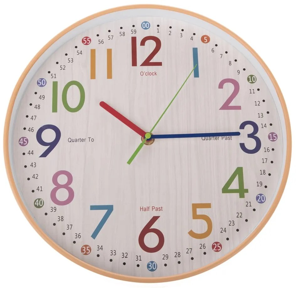 Ceas pentru copii ø 30,5 cm – Dakls