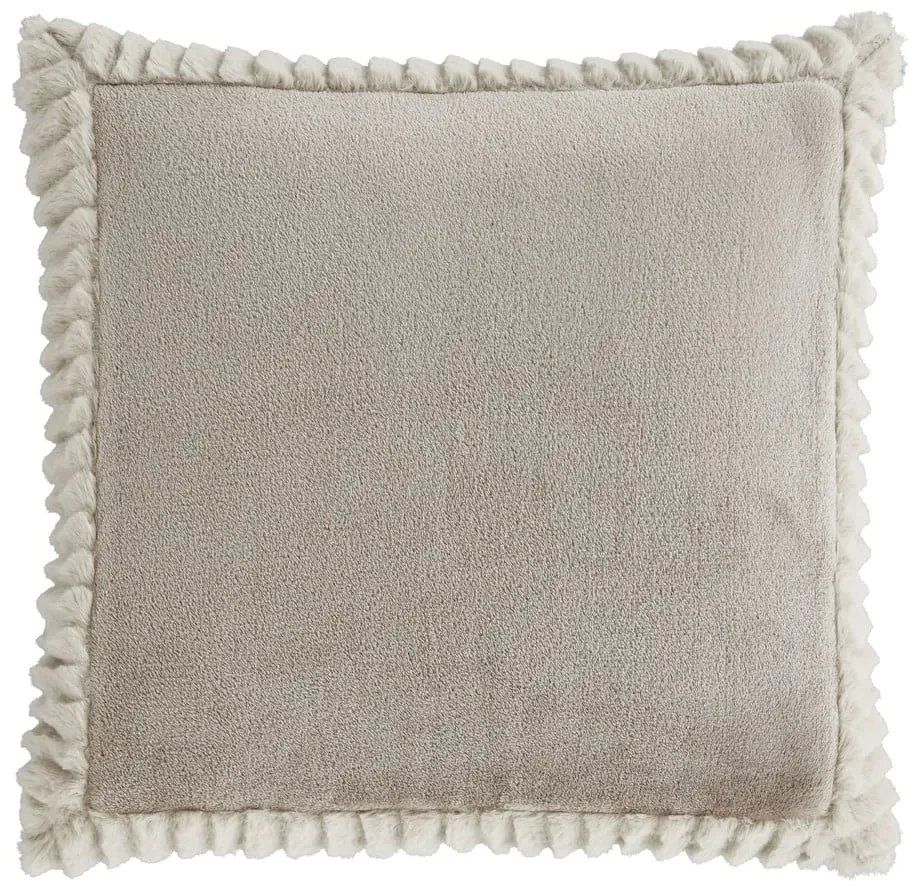 Pernă decorativă 55x55 cm Velvet and Faux Fur – Catherine Lansfield