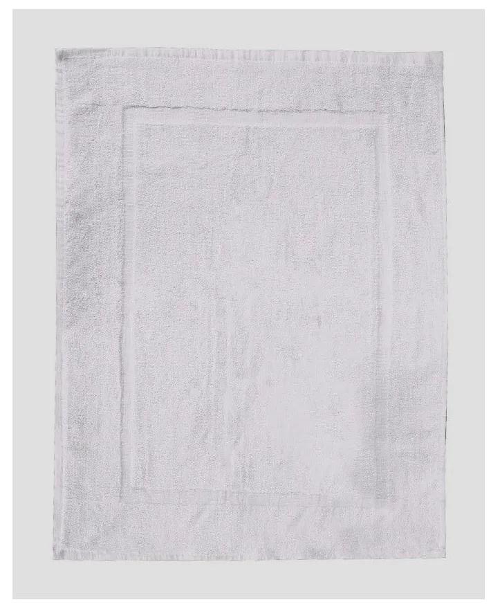 Covor baie din bumbac Wenko, 50 x 70 cm, alb
