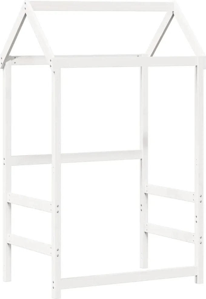 vidaXL Acoperiș pat de copii, 98x70x176,5 cm, lemn masiv de pin