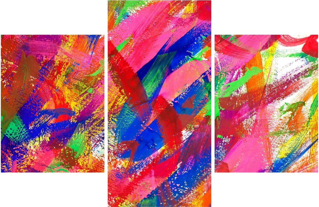 Tablou - Abstract colorat (90x60 cm)