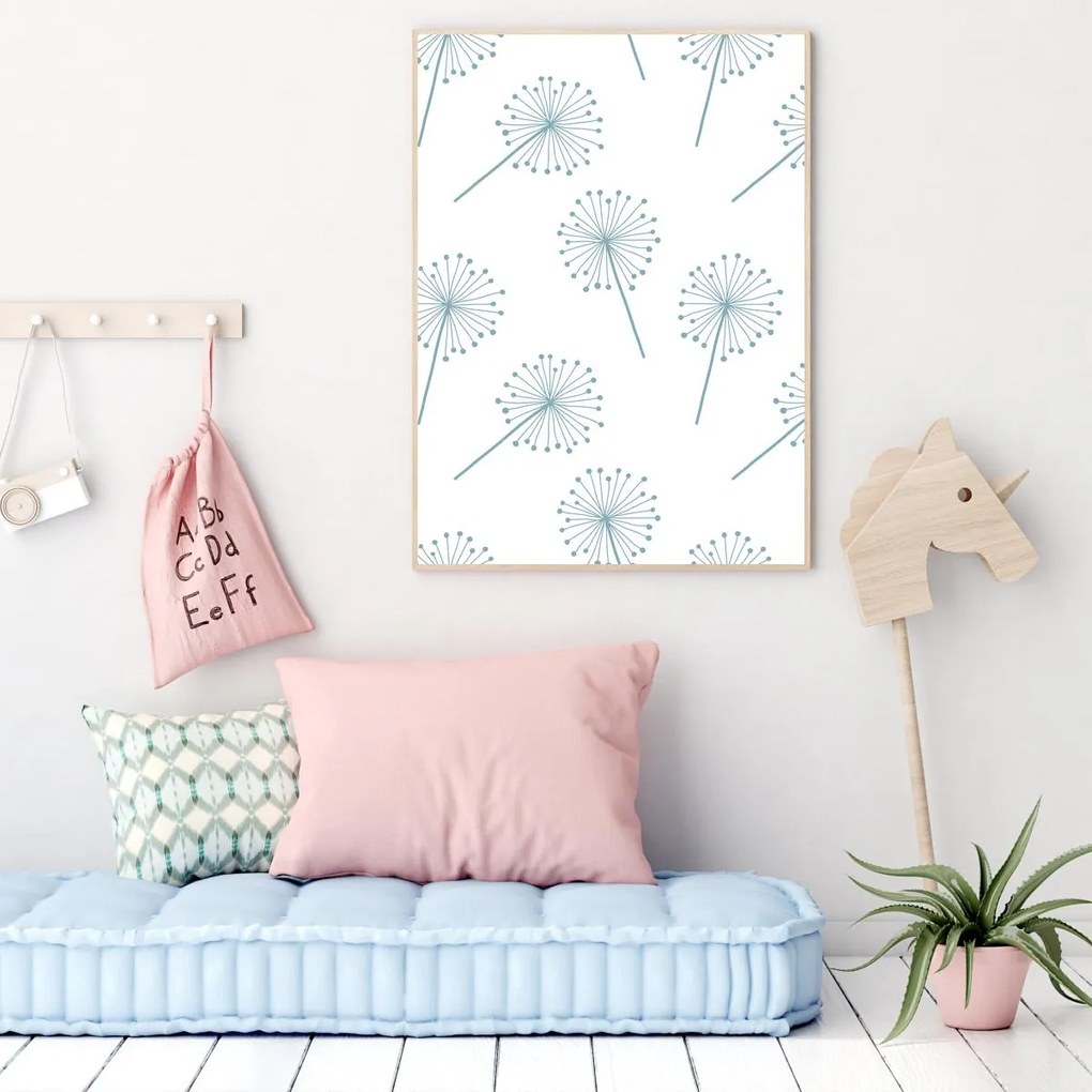 Poster - Fulgi de păpădii (A4)