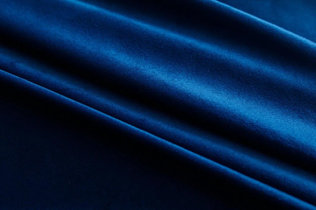 Draperie din catifea Culoare albastru regal, VELVET 140x250 cm Agatat: Rejansa
