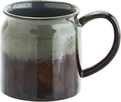 Set 4 căni din ceramică stoneware cu glazură reactivă, D8×H8 cm, „Calma"