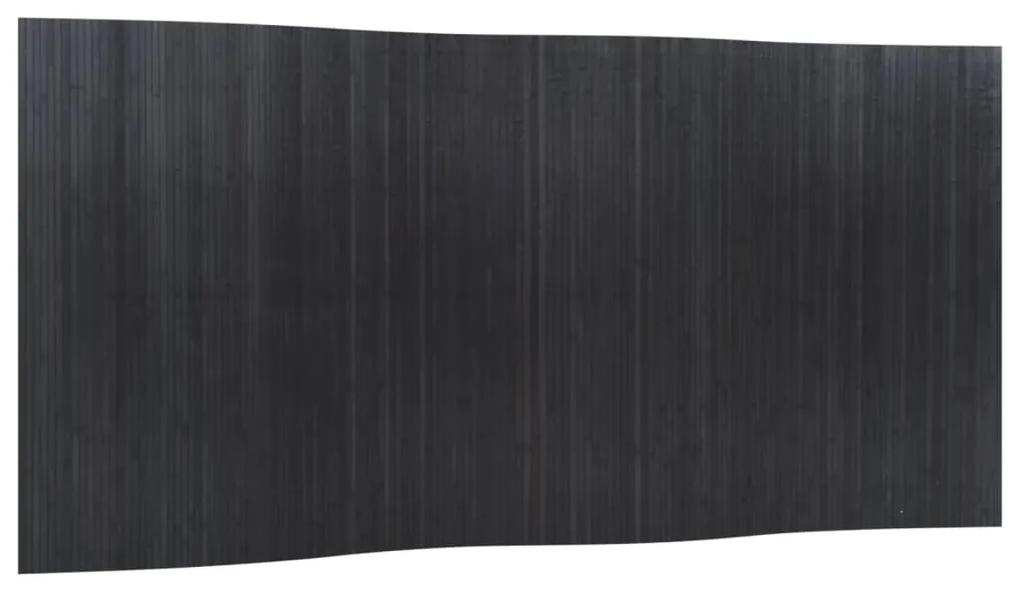 377001 vidaXL Paravan de cameră, gri, 165x400 cm , bambus