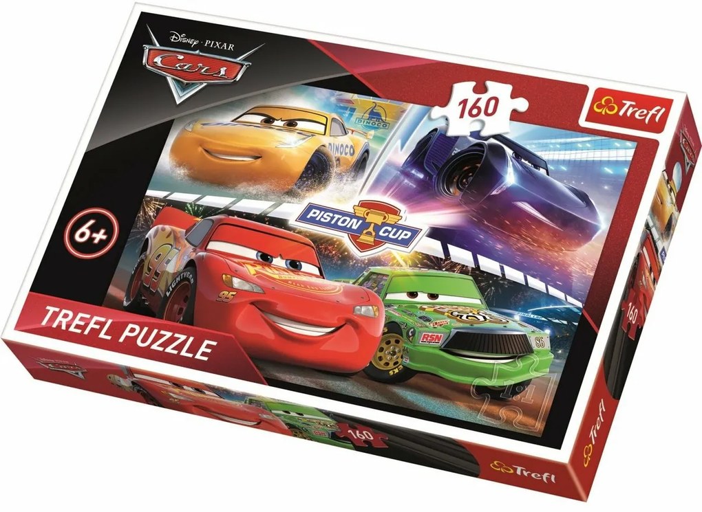 Trefl Puzzle Cars 3 Win the Race, 160 piese
