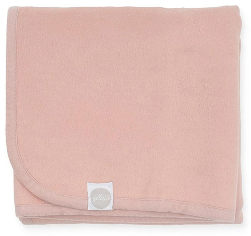 Paturica Jollein Cotton 100x150cm, Pale-Pink