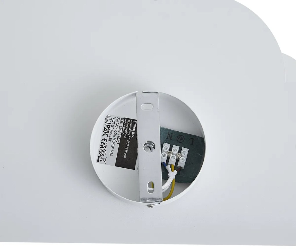 Lampă de perete pentru copii nor alb cu soare - Cloudy