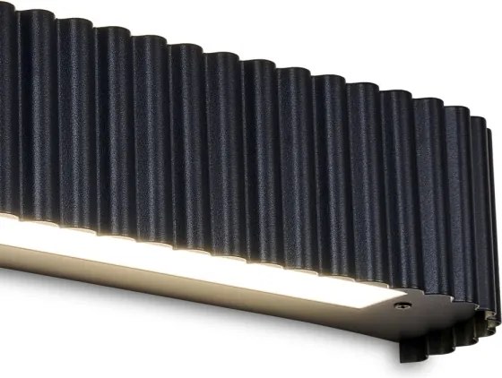 BRILAGI - LED reglabilă aplică de perete FALCON MODERN LED/14W/230V 40 cm neagră + telecomandă