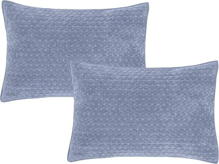 Perne decorative 2 buc. 50x75 cm Attica Velvet – Bianca