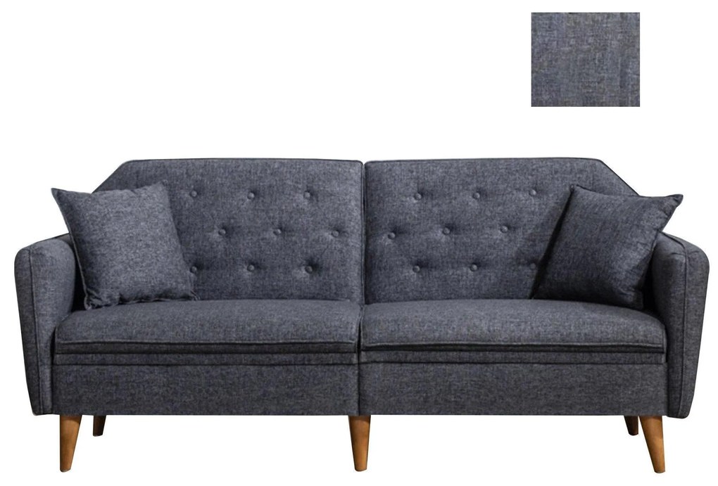 Canapea extensibila cu 3 Locuri Weghorst, 202 x 83 x 82 cm