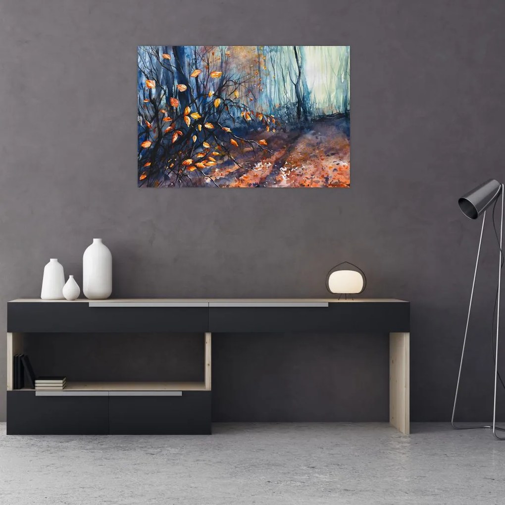 Tablou - Razele solare de toamnă (90x60 cm)