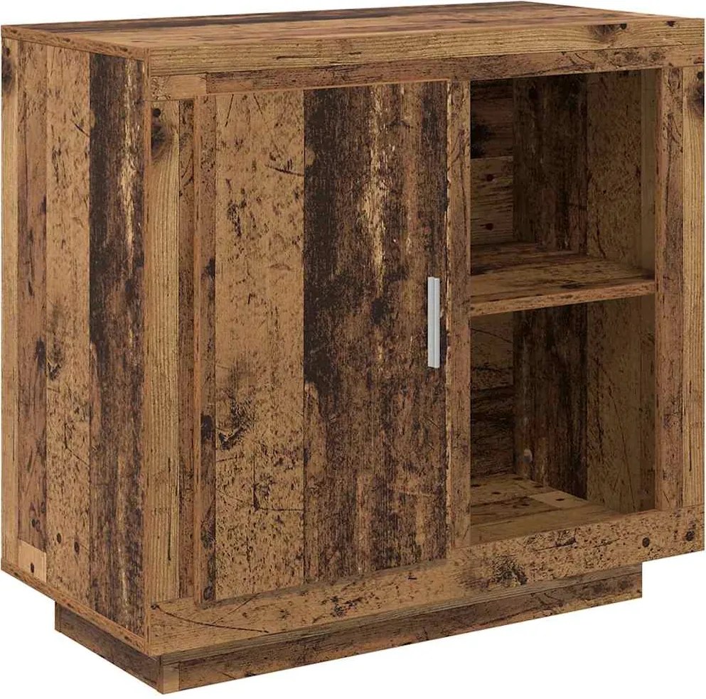 vidaXL Bufet Lemn vechi 80 x 40 x 75 cm Lemn compozit