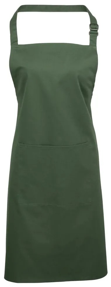 Șorț de bucătărie cu cordon de gât și buzunar