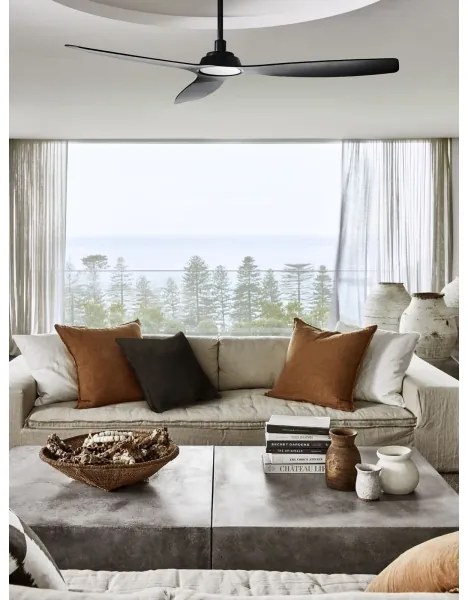 Ventilator de tavan Lucci Air 210651 MOTO negru + telecomandă