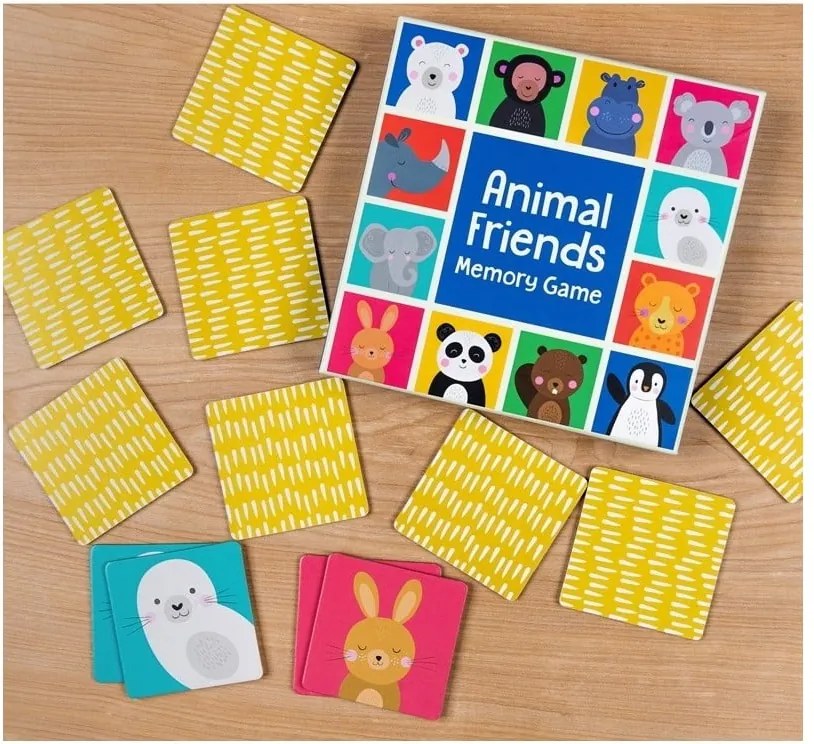 Joc de memorie Rex London Animal Friends