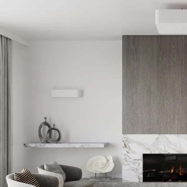 Aplică LOKKO 2xE14/60W/230V albă Sollux SL.0777