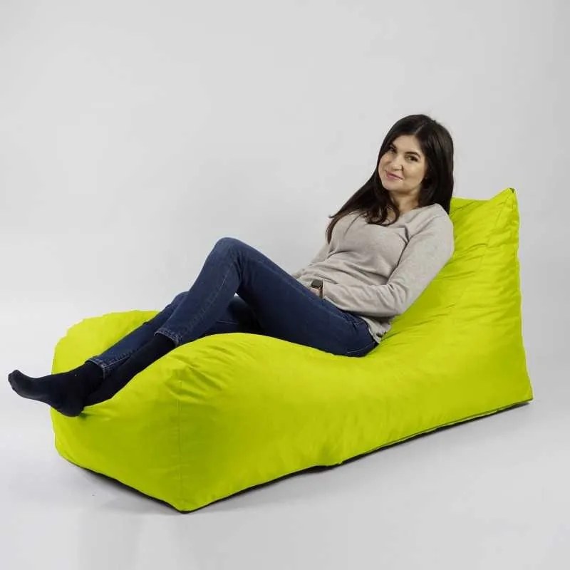 Fotoliu Looloop, Material impermeabil - Verde neon