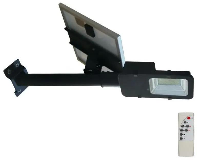 Lampadar LED stradal solar dimabil LED/50W/6,4V 4000K IP65 + telecomandă