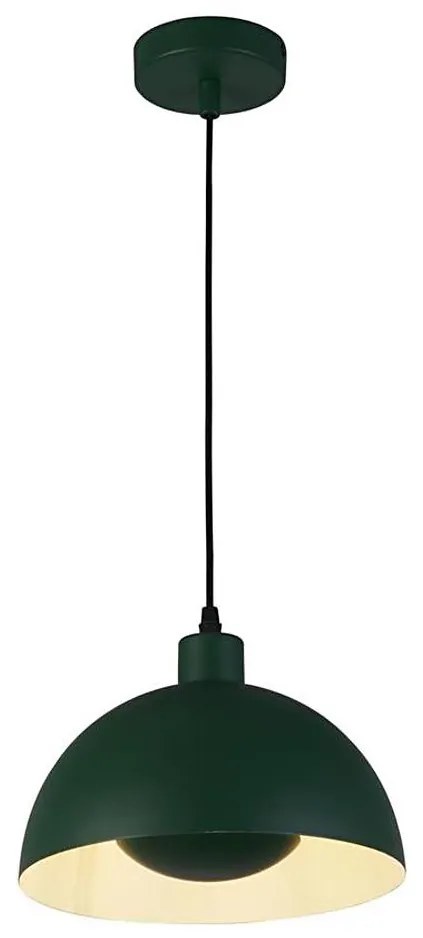 Searchlight 35411GR - Pendul pe cablu MARS, 1xE27/60W/230V, Ø 40 cm, verde