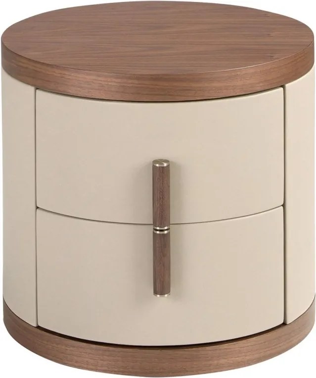 Noptiera design LUX Walnut-Leatherette Mink