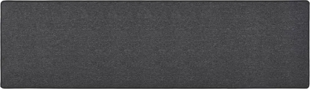 vidaXL Covor traversă, antracit, 50x200 cm