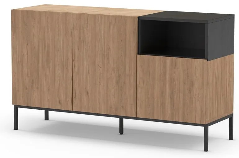 Comodă în culoare naturală 140x80 cm Cailin – Marckeric