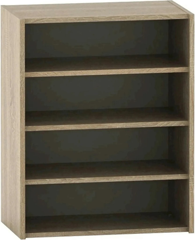 Biblioteca TEMPO ASISTENT NEW 013, stejar sonoma, PAL melaminat, 57x34