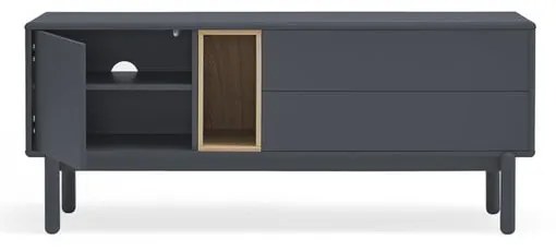 Masă TV gri închis 140x56 cm Corvo - Teulat