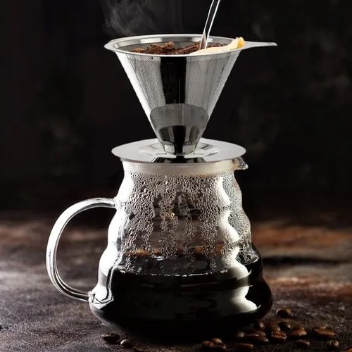 Filtru de cafea Orion, din inox 10 cm