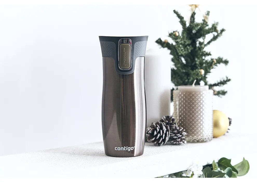 Sticlă termică Contigo West Loop 470 ml Latte