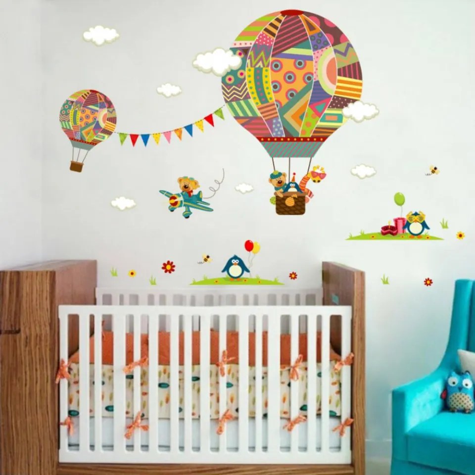 Sticker perete Up in the air 75 x 78 cm