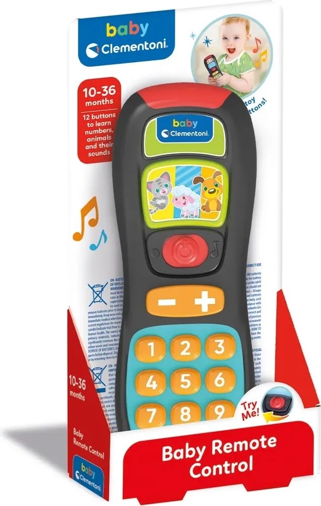 Prima mea telecomandă Clementoni, 17 cm