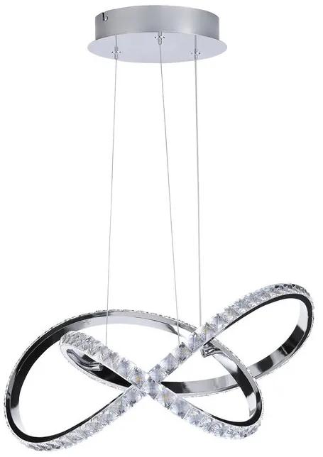 Lustra tip pendul Washington, LED, metal/plastic, 55 x 55 cm, 25w